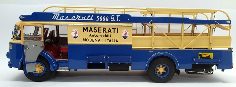 CMC 1/18 Scale M-097 - Maserati Renntransporter Typ Fiat 642 RN2 Bartoletti 1957