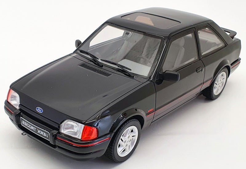 Otto 1/18 Scale Model Car OT568 - Ford Escort XR3i - Black