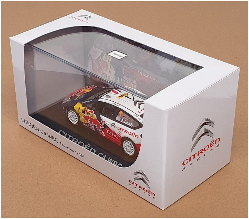 Norev 1/43 Scale 155426 - Citroen C4 WRC #1 Rallye de Catalogne 2009