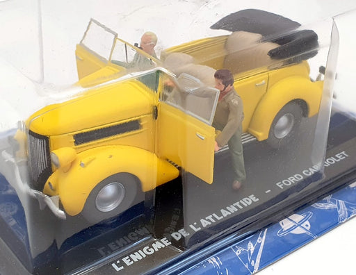 Atlas 1/43 G172001 - Ford Cabriolet L'Enigma De L'Atlantide - Yellow