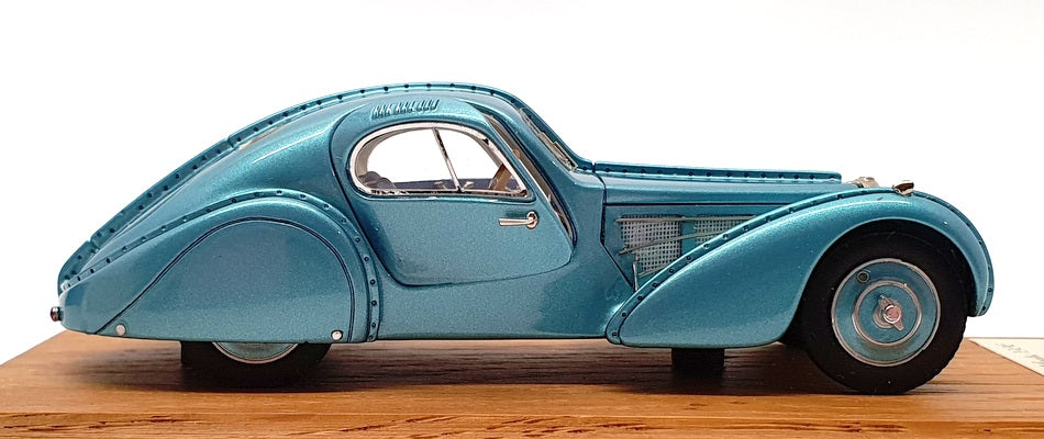 Heco Miniatures 1/43 Scale 392M - 1936 Bugatti 57SC Atlantic - Metallic ...