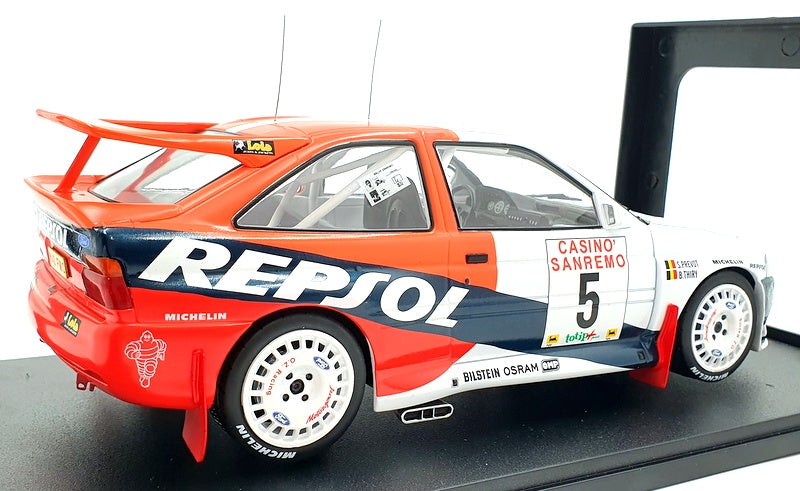 IXO 1/18 Scale 18RMC076B - Ford Escort Cosworth RS 1996 #5 San remo B.Thiry