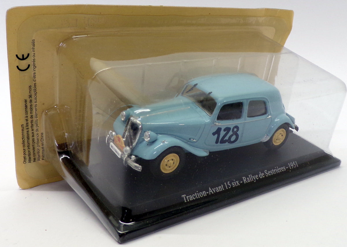 Atlas Editions 1/43 Scale 6112 511 - Citroen Traction Avant 15 six Rally 1951