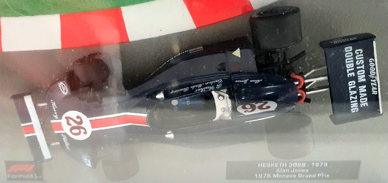 Altaya 1/43 Scale 1101IR  - 1975 Hesketh 308B Alan Jones Monaco Grand Prix