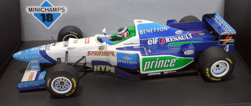 Minichamps 1/18 Scale Diecast 180 960004 Benetton Renault B196 G. Berger