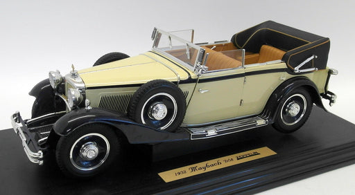 Anson 1/18 Scale Diecast 30413 - Maybach DS8 Zepplin 1932 Cream Black