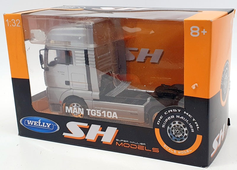 Welly 1/32 Scale Model Car 32640W - MAN TG510A - Silver