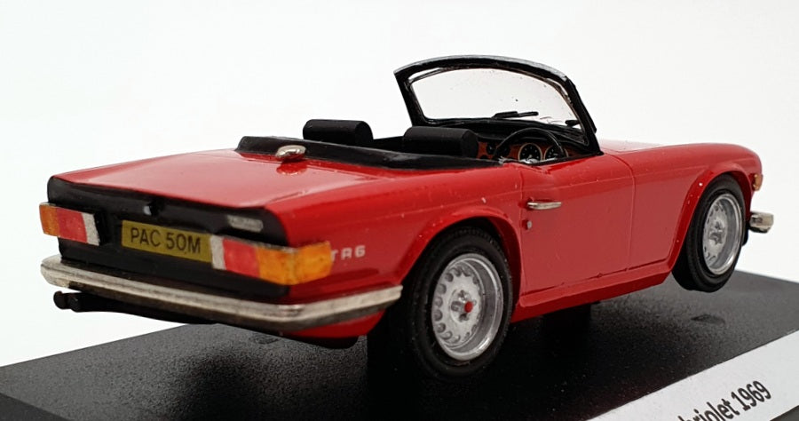 RAE Models 1/43 Scale Built Kit RAE01T - 1969 Triumph TR6 Cabrio - Red