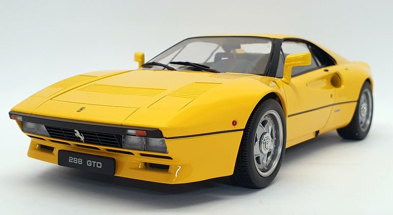 KK Model 1/18 Scale Diecast 180413 - 1984 Ferrari 288 GTO - Yellow