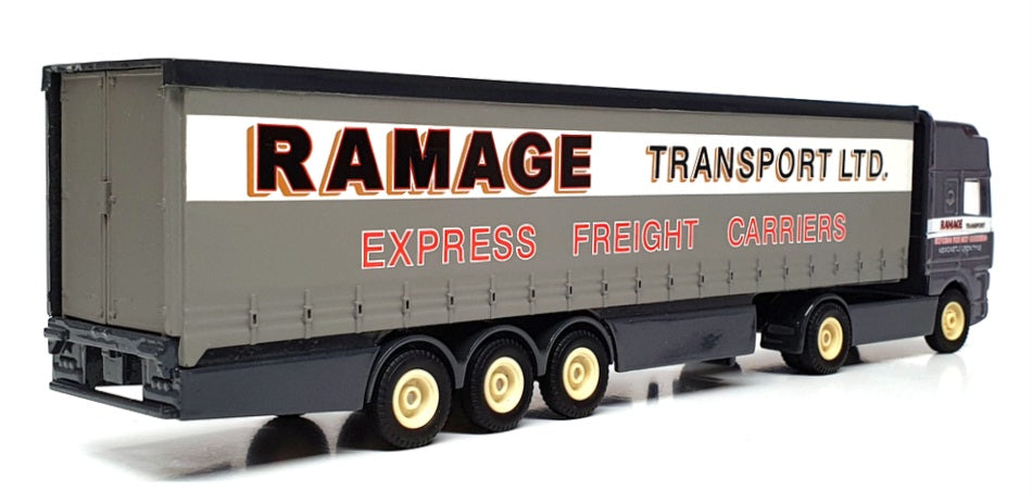 Corgi 1/64 Scale TY87018 - MAN Truck & Trailer - Ramage Trans. Ltd