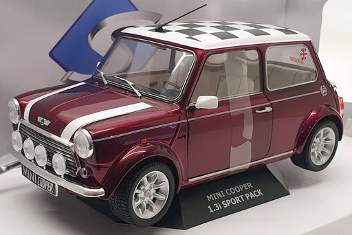 Solido 1/18 Scale S1800606 - 1997 Mini Cooper 1.3i Sport Pack - Purple