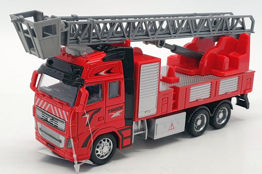 Kandy Toys 20cm Long TY4196 - Fire Engine Pull Back And Go - Red