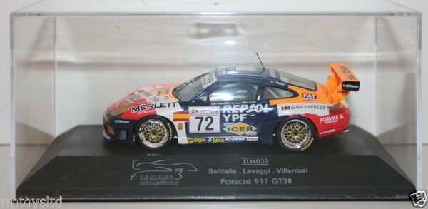 ONYX 1/43 SCALE - XLM039 - PORSCHE 911 GT3R - SALDANA LAVAGGI VILLARROEL