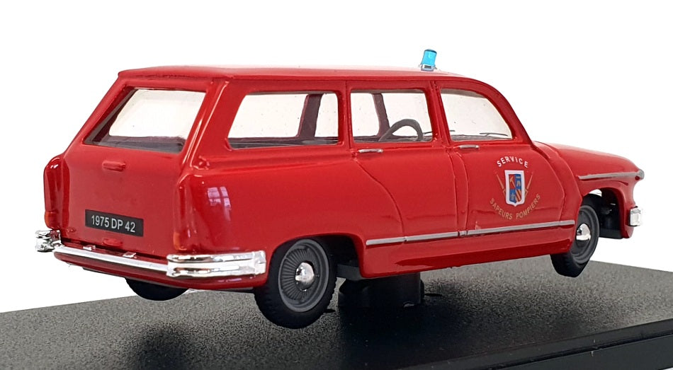 Eligor 1/43 Scale Diecast 101637 - Panhard PL17 Pompiers - Red