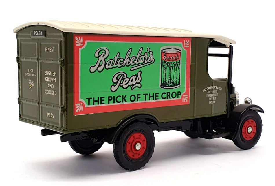 Corgi 13cm Long Diecast C859/10 - Thornycroft Box Van - Batchelors Peas