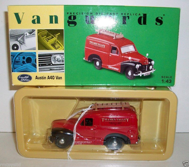 VANGUARDS 1/43 VA00316 AUSTIN A40 VAN THAMES VALLEY — R.M.Toys Ltd