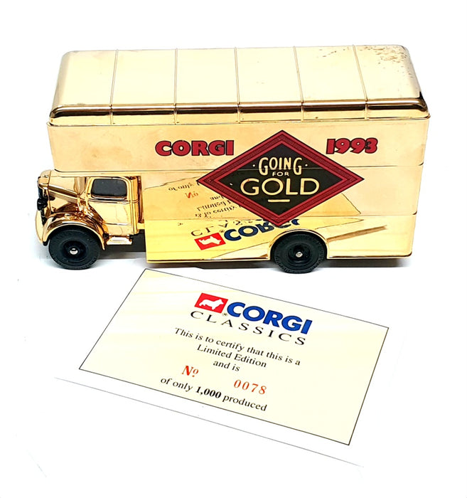 Corgi 1/50 Scale C002G - Bedford Luton Van - Going For Gold