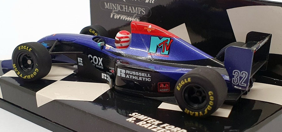 Minichamps 1/43 Scale 430 940032 - F1 Simtek Ford S941 - #32 Ratzenberger