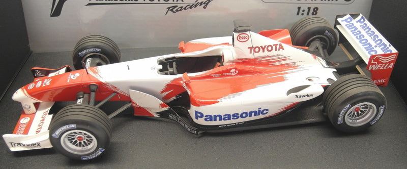 Minichamps 1/18 Scale 100 030172 Panasonic Toyota Racing F1 Launch