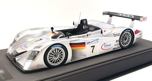 Top Marques 1/18 Scale TOP106B Audi R8 NR.7 Le Mans 2000 - Silver