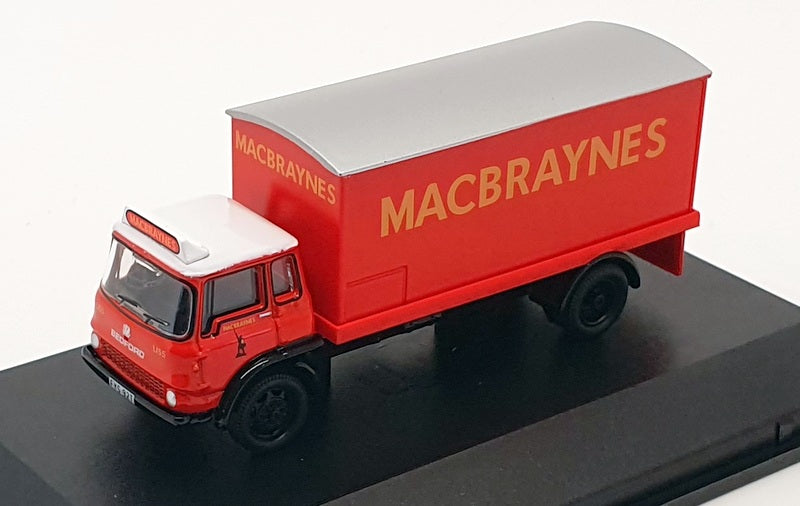 Oxford Diecast 1/76 Scale 76TK016 - Bedford TK Box Van MacBraynes - Red