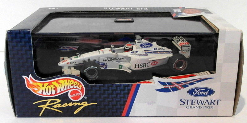 Hot Wheels 1/43 Scale 24624 - Stewart F1 Car - Johnny Herbert