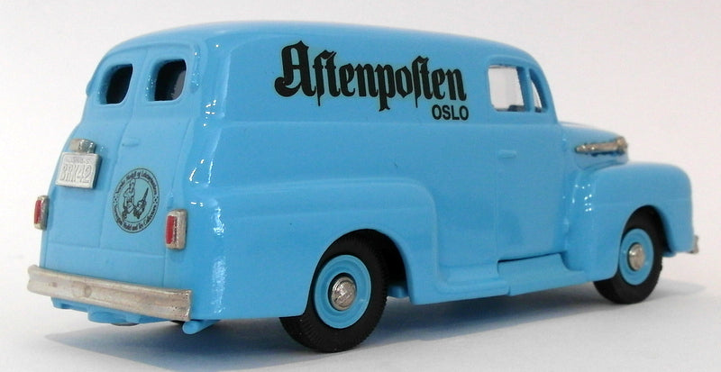 Brooklin 1/43 Scale BRK42 007  - 1952 Ford F1 Panel Delivery Van 1 Of 250 Blue