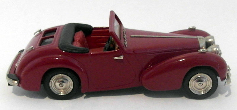 Lansdowne Models 1/43 Scale LDM37 - 1949 Triumph 2000 Roadster Bergerac - Maroon