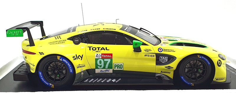 Spark 1/18 Scale 18S395 - Aston Martin Vantage GTE #97 24H Le Mans 2018