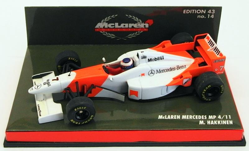 Minichamps 1/43 Scale 530 964307 - F1 McLaren Mercedes MP 4/11 - M.Hakkinen