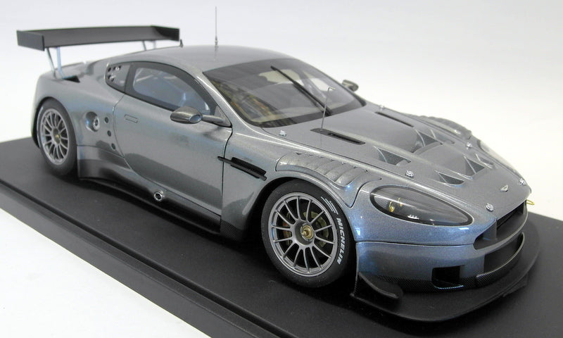 Autoart 1/18 Scale Diecast 80501 Aston Martin DBR 24Hrs Le Mans 2005 Silver