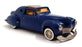 1989 Calendar Collection 1/43 Scale CC01B - 1946 Lincoln Cont. Loewy - Blue