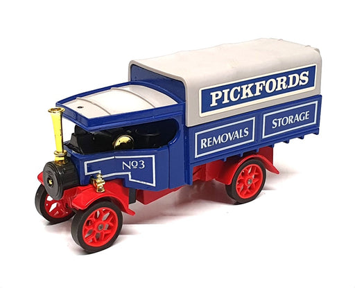 Matchbox 11cm Long Diecast Y-27 - 1922 Foden Steam Lorry Pickfords - Grey/Blue