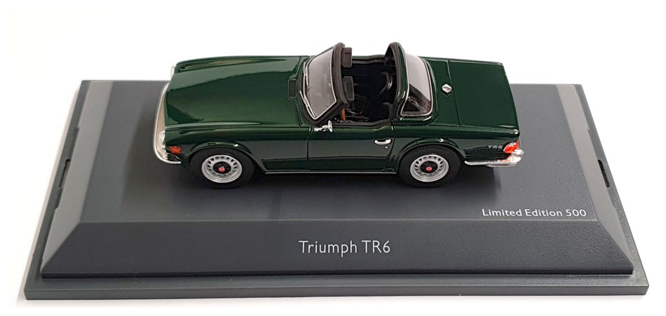 Schuco 1/43 Scale Resin 450913000 - Triumph TR6 - British Racing Green