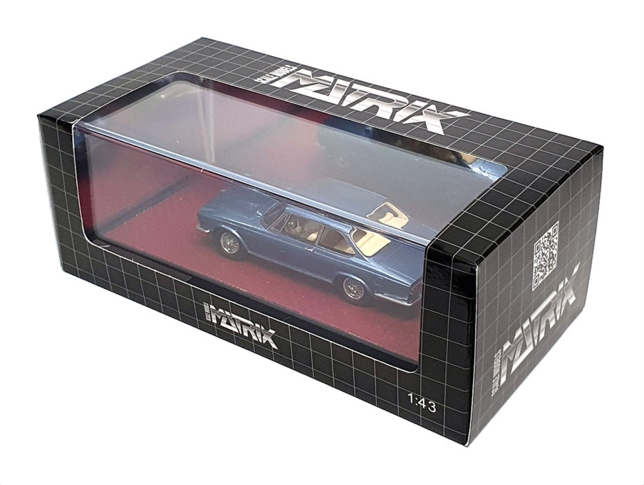 Matrix 1/43 Scale MX41001-171 - 1966 Jaguar S-Type Frua - Met Blue