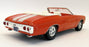 Maisto 1/18 Scale Diecast - UB84 Chevrolet Chevelle SS Convertible Orange