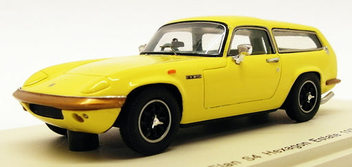 Spark 1/43 Scale Model Car S1241 - 1971 Lotus Elan S4 Hexagon Est - Yellow