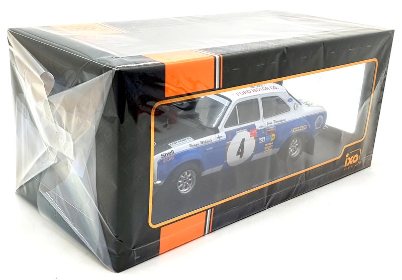 IXO 1/18 Scale 18RMC075C - Ford Escort MK1 RS 1600 #4 Safari 1973 H.Mikkola