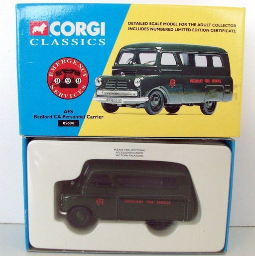 CORGI 1/43 - 05604 BEDFORD CA PERSONNEL CARRIER