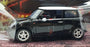 Motormax 1/18 Scale - 73114 - MINI Cooper - Black/white