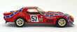 Unknown Brand 1/43 Scale Built Kit 26621E - Chevrolet Corvette - Red #57