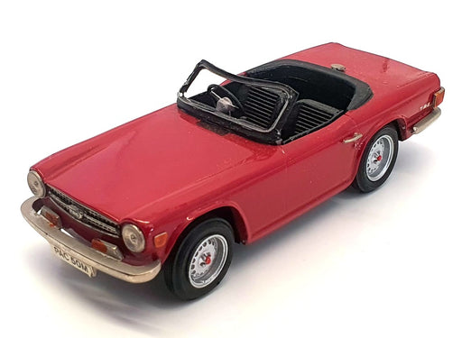 Unknown Brand 1/43 Scale UN04R - 1975 Triumph TR6 - Red