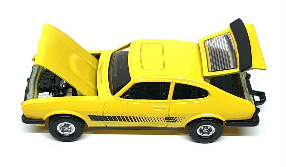 Corgi Appx 12cm Long Diecast 343 - Ford Capri - Yellow