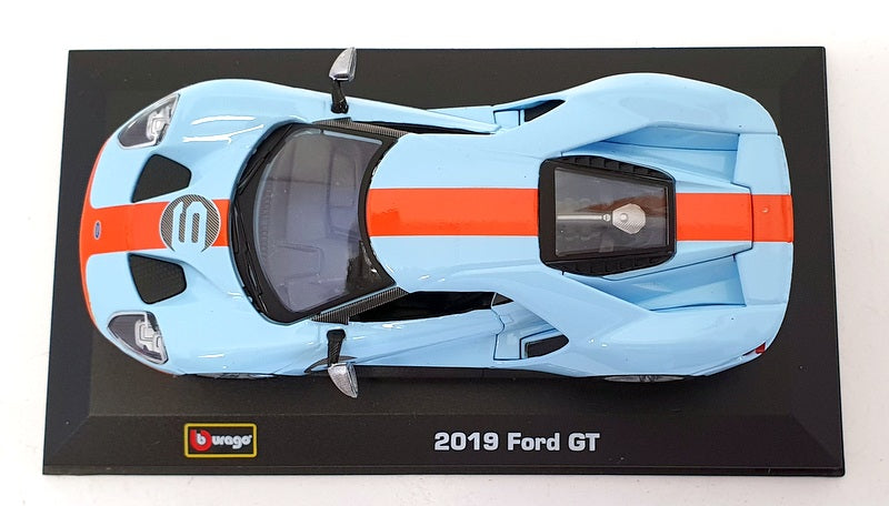 Burago 1/32 Scale Diecast #18 41164 - 2019 Ford GT #9 - Blue