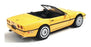 Franklin Mint 1/24 Scale B11RD27 - 1986 Chevrolet Corvette Convertible - Yellow