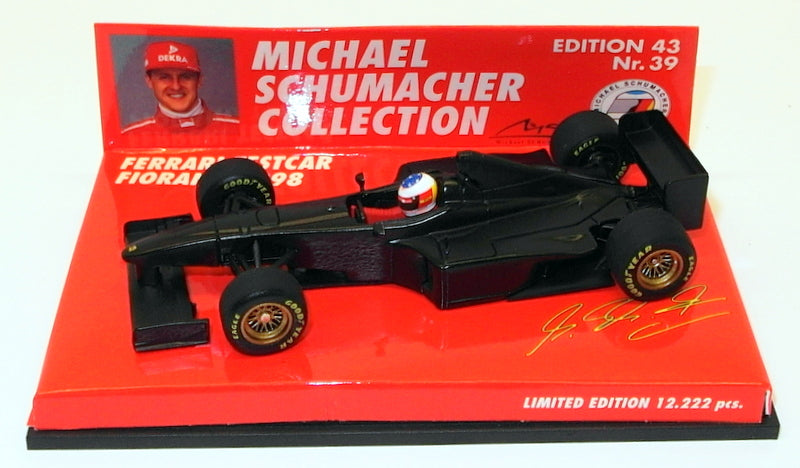 Minichamps 1/43 Scale 510 984300 - F1 Ferrari Test Car Fiorano 1998 - Schumacher