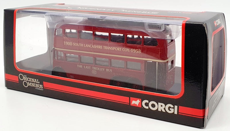 Corgi 1/76 Scale OM43708 - Sunbeam S7 3 Axle Trolley Bus South Lanes