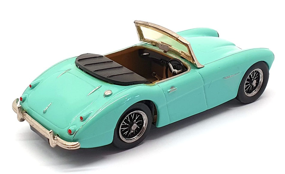 K&R Replicas 1/43 Scale KR16 - Austin Healey 100/6 - Turquoise