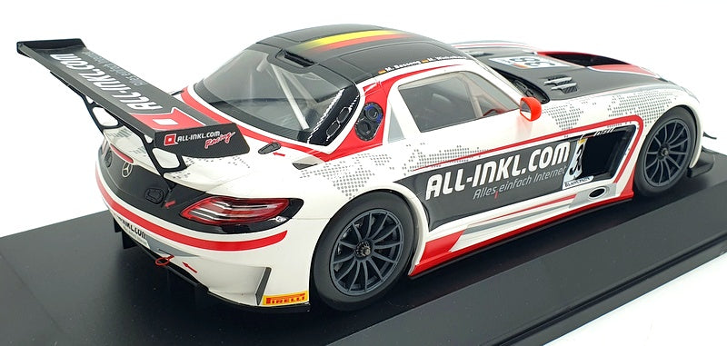 Minichamps 1/18 Scale 151 123138 Mercedes-Benz SLS AMG GT3 Munnich Msport 2012