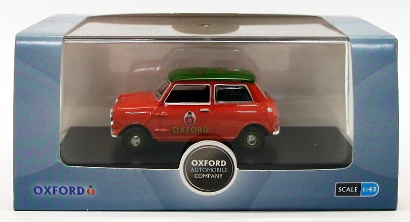 Oxford Diecast 1/43 Scale Model Car SP109 - Austin Mini - Christmas 2016